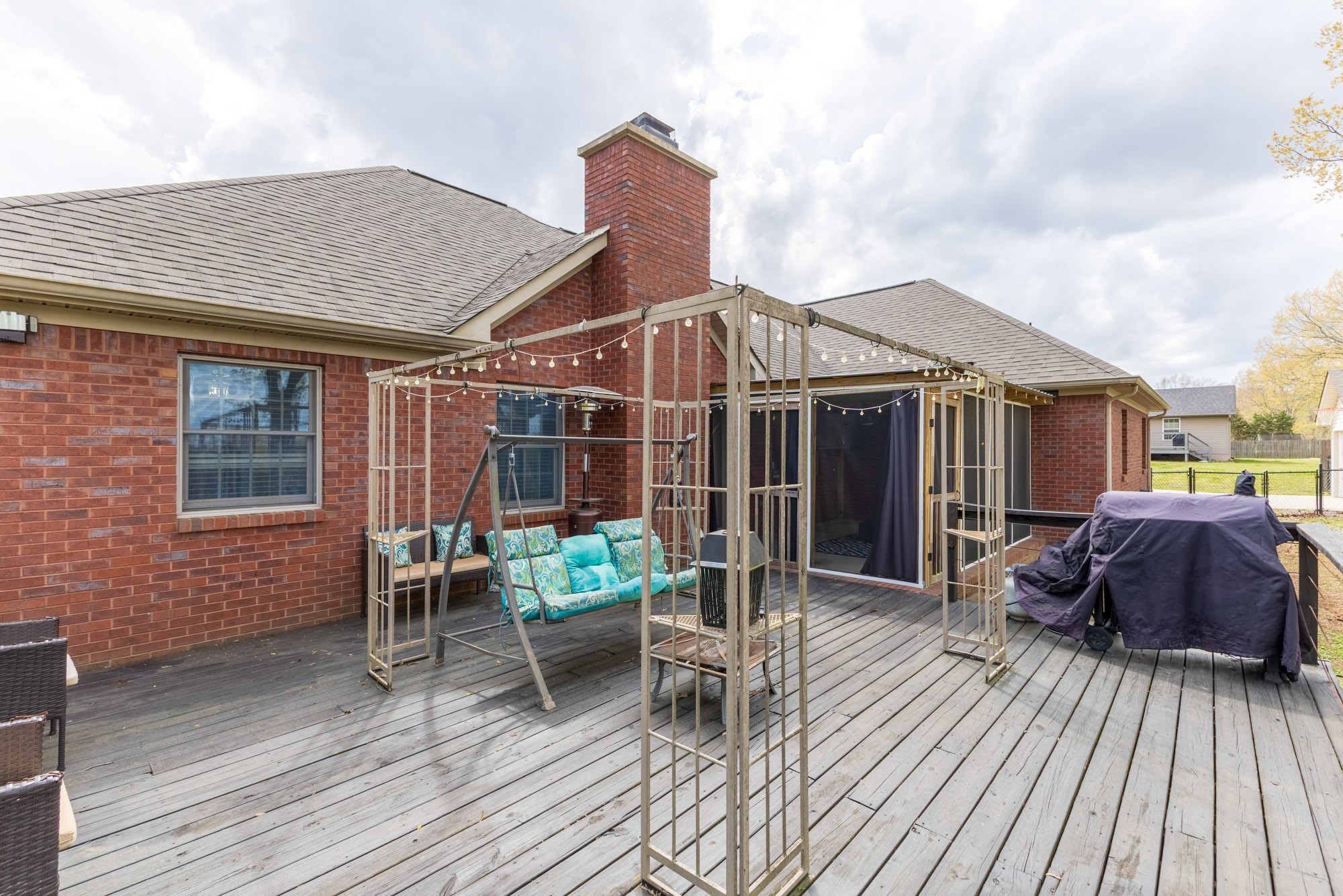 61 Eastridge Road Fayetteville, TN 37334 - Photo 33 of 42 a view of house with patio outdoor seating and wooden floor