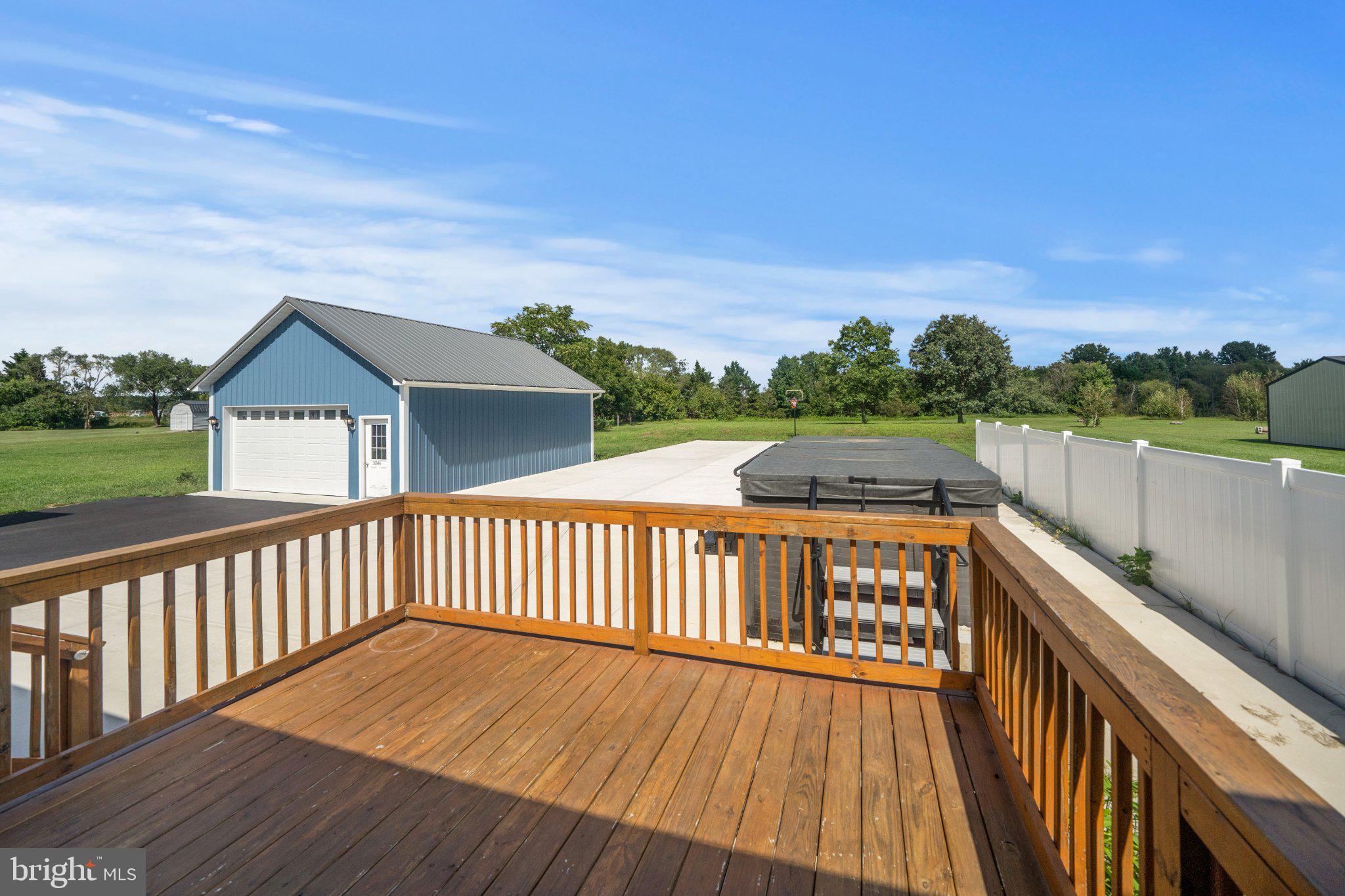 36846 Red Berry Road Delmar, DE 19940 - Photo 31 of 46 Rear Deck with Ramp Access into the Home