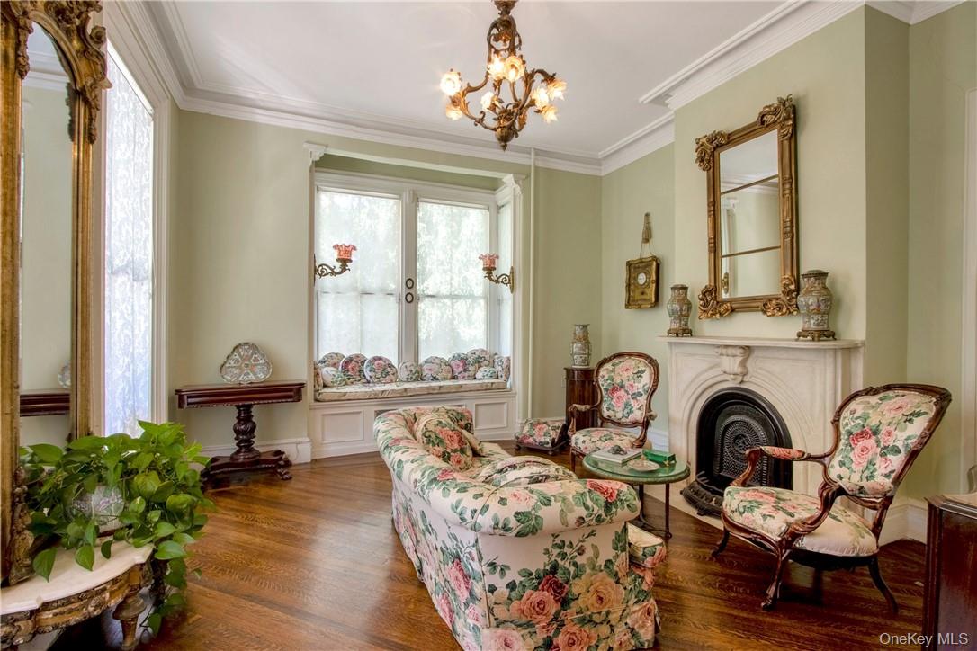 4 Deer Run Sparkill, NY 10976 - Photo 8 of 34 a living room with furniture and a fireplace