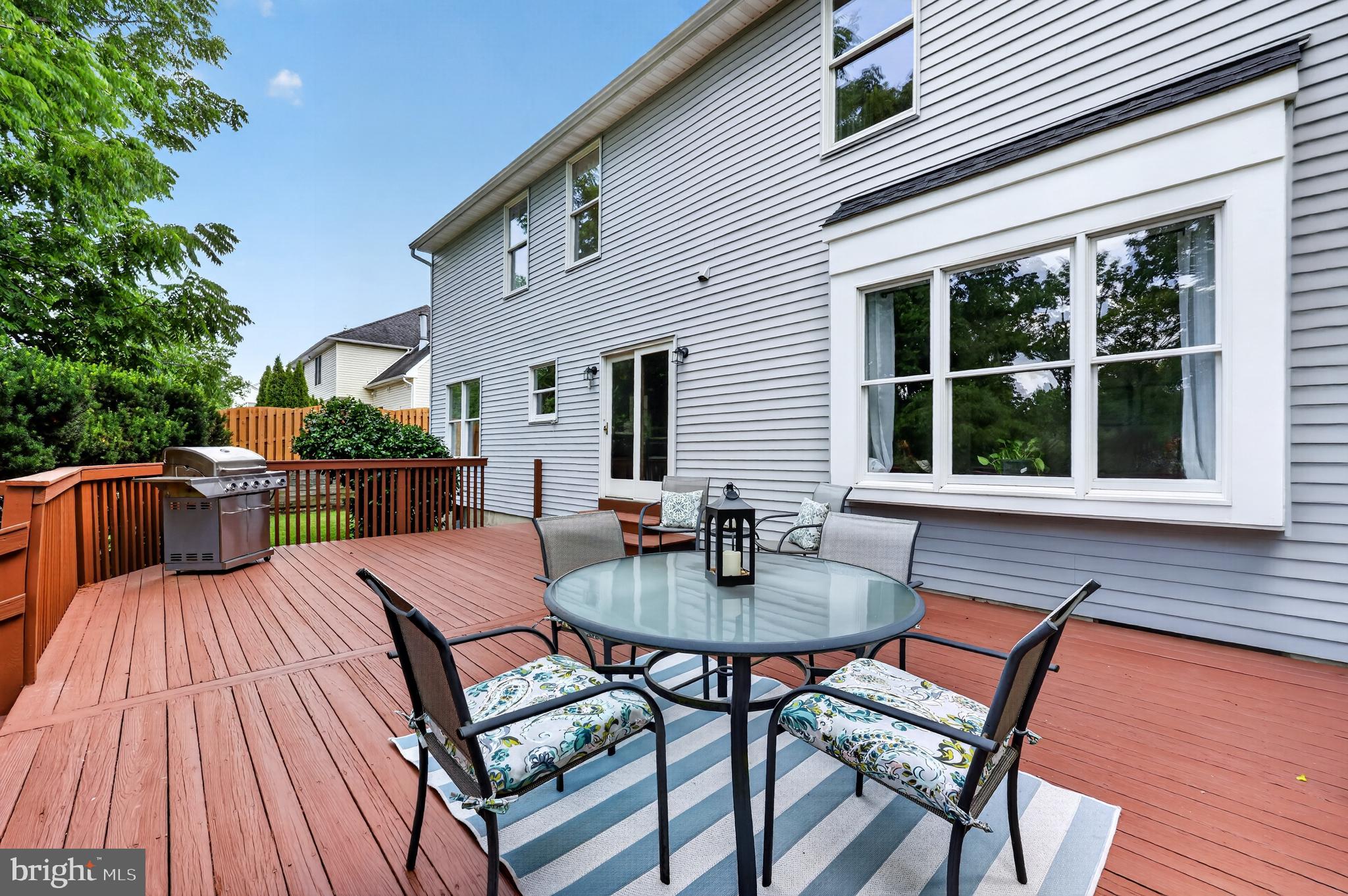 56 Douglass Road Lansdale, PA 19446 - Photo 35 of 43 Large deck w/ramp and stair exit