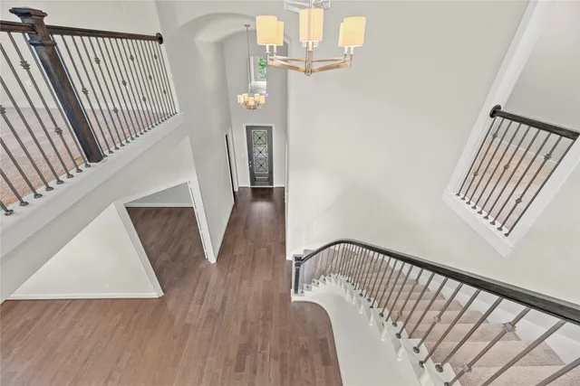 a yellow house with a outdoor space