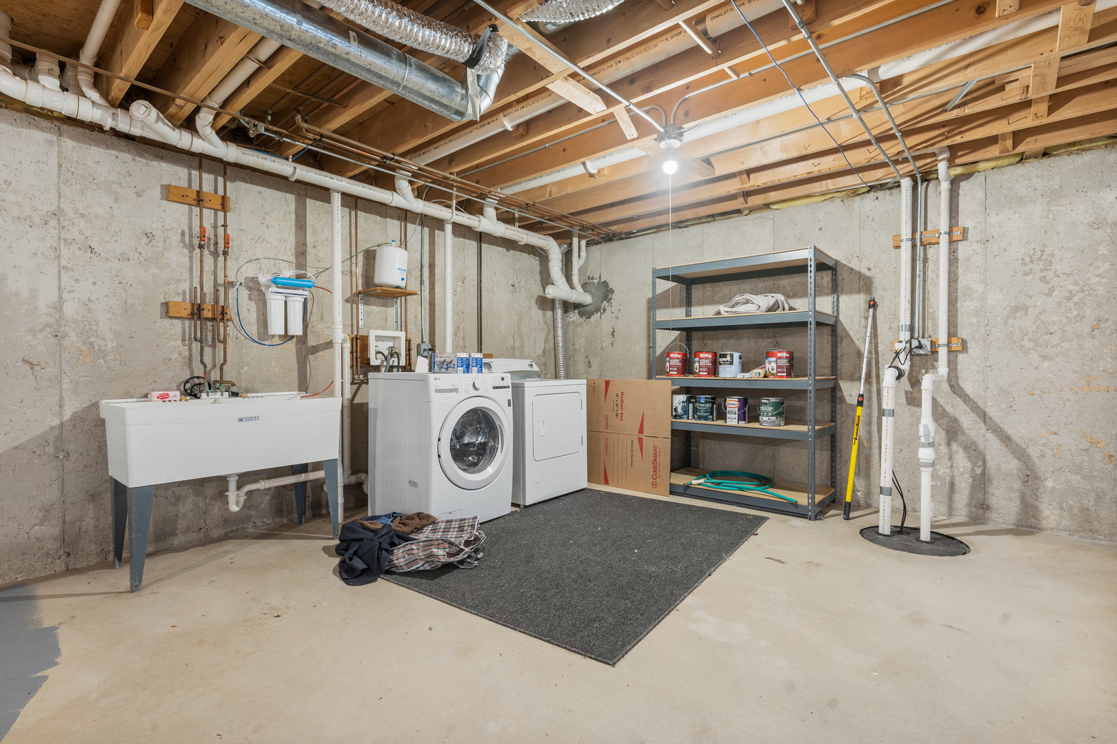 41W201 Lenz Road Campton Hills, IL 60124 - Photo 23 of 33 a utility room with dryer and washer