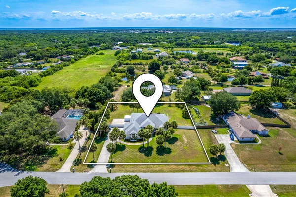 an aerial view of a