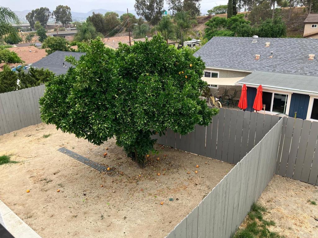 8615 Placid View Drive, Unit A Santee, CA 92071 - Photo 32 of 36 a view of a house with a dry yard