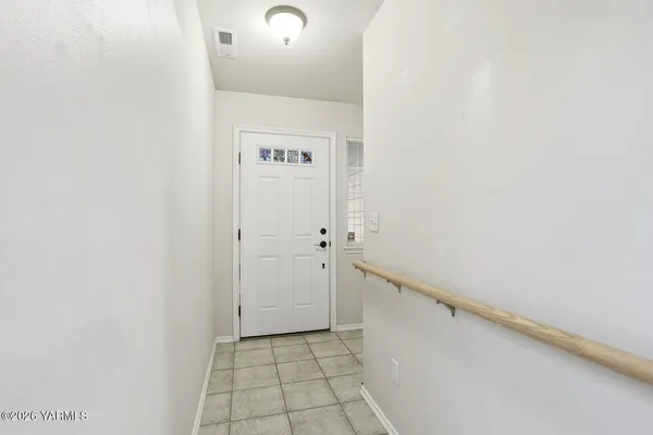a view of an entryway