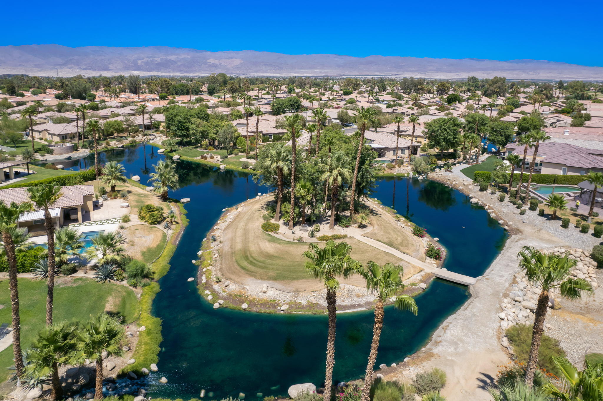 49728 Pacino Street Indio, CA 92201 - Photo 43 of 54 a view of a city with lake view