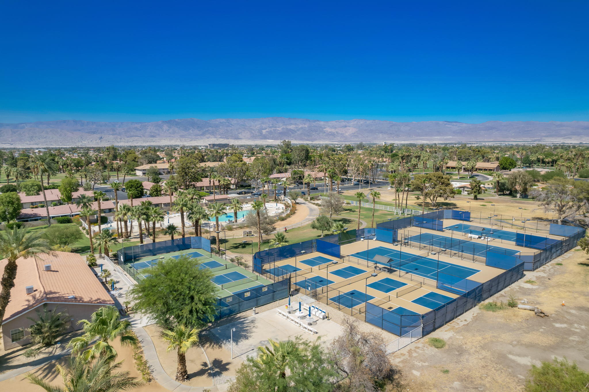 49728 Pacino Street Indio, CA 92201 - Photo 47 of 54 a view of a city from a terrace