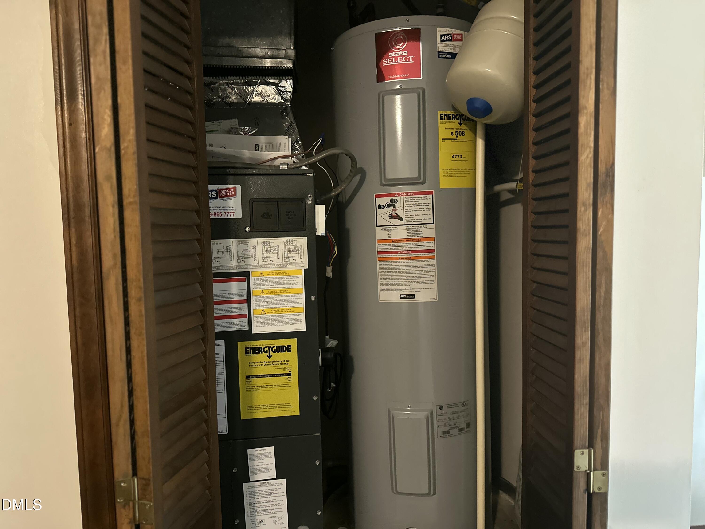 1440 Kent Road Raleigh, NC 27606 - Photo 21 of 21 a close view of water heater room