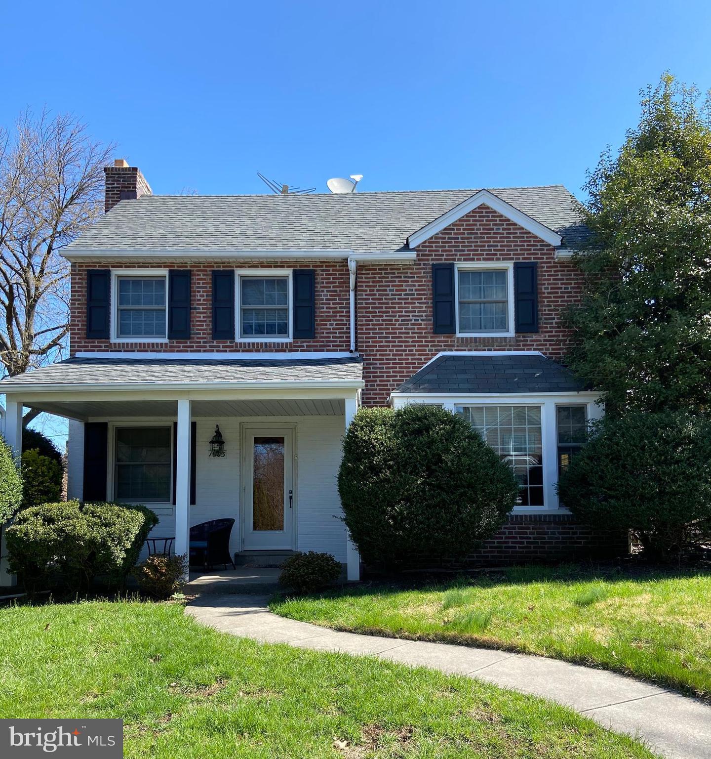 1603 Ridgeway Road Havertown, PA 19083 - Photo 1 of 6 Brick Colonial