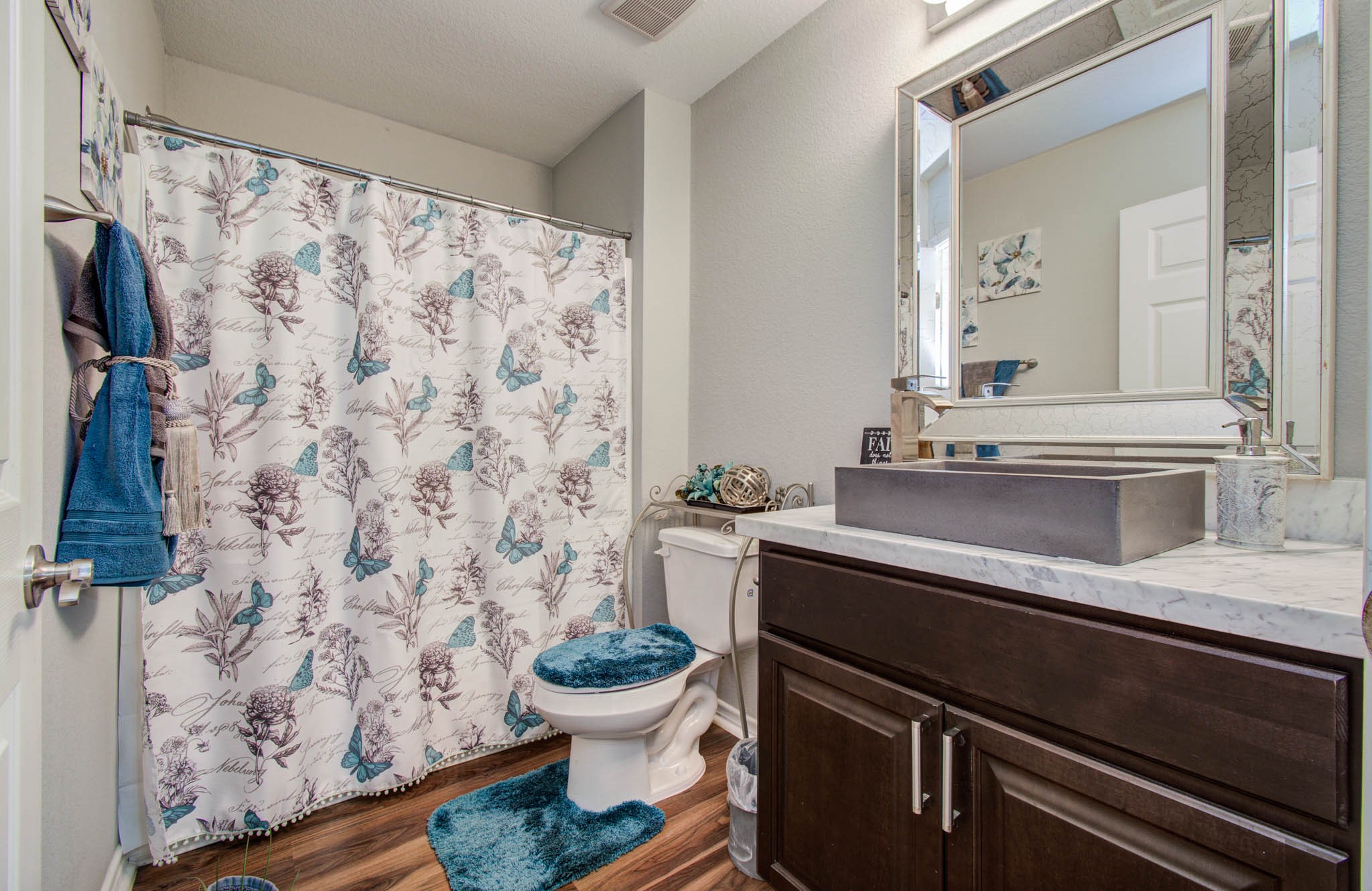 2722 Vega Houston, TX 77088 - Photo 16 of 45 a bathroom with a sink and a toilet