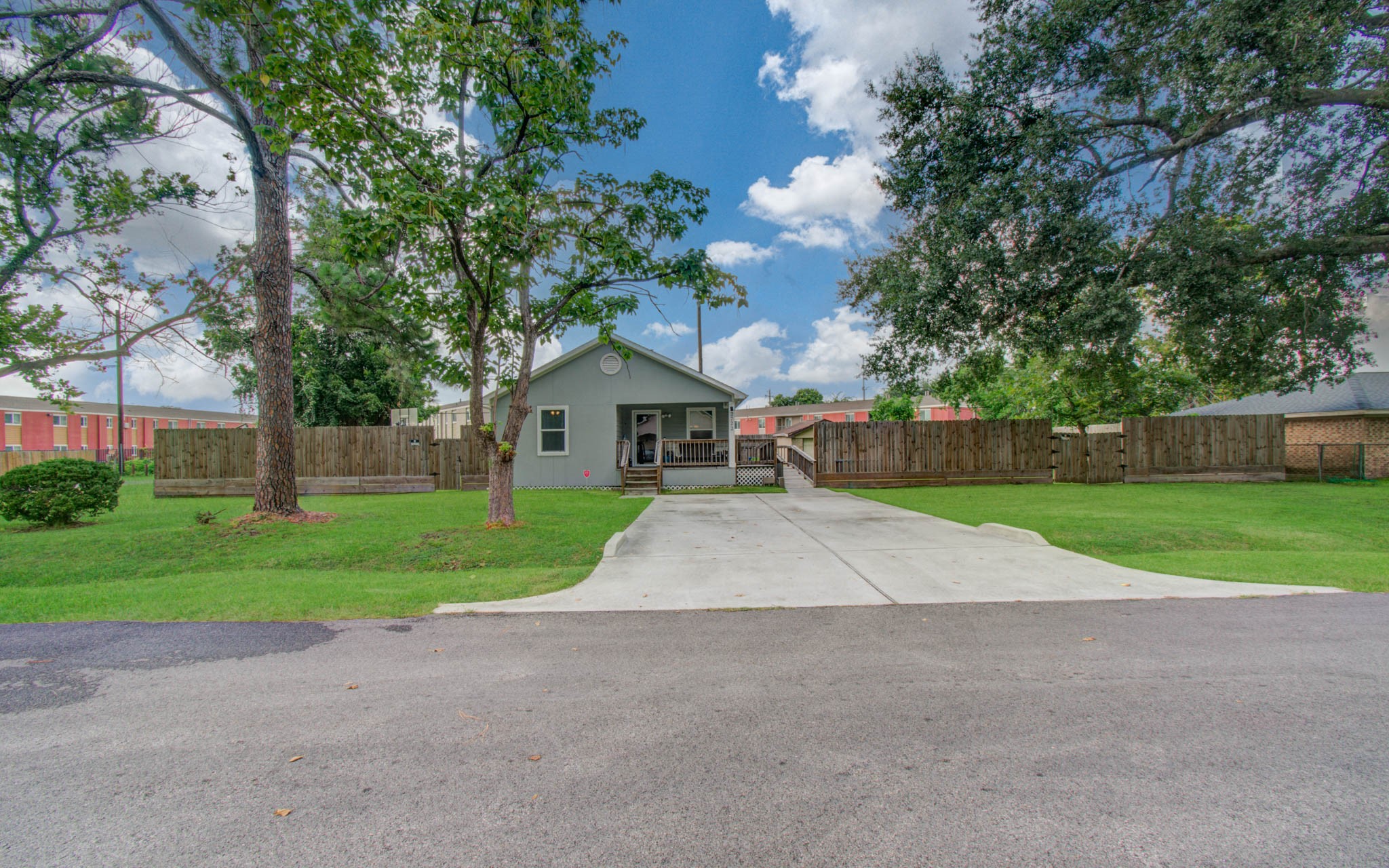 2722 Vega Houston, TX 77088 - Photo 3 of 45 a front view of house with yard and green space