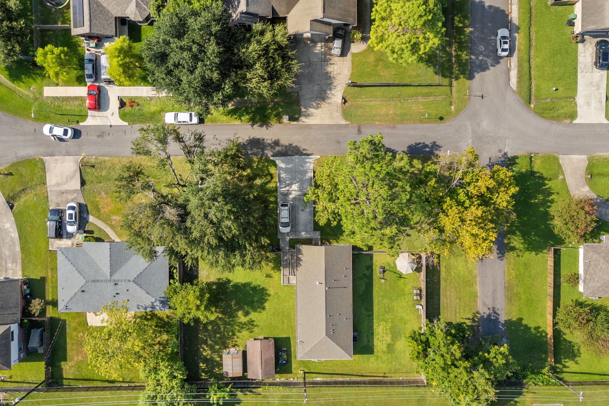 2722 Vega Houston, TX 77088 - Photo 45 of 45 an aerial view of a house with a yard