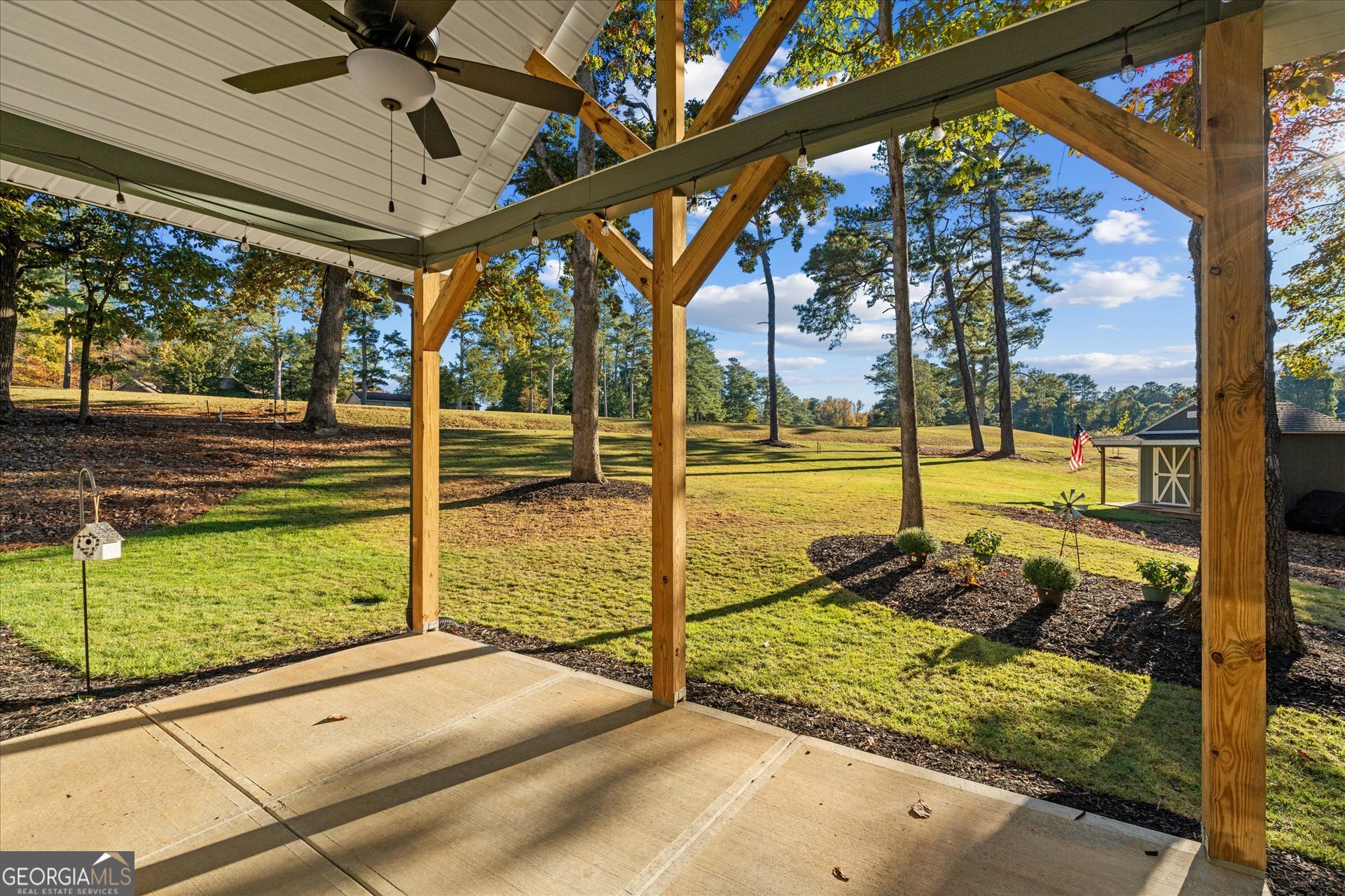 3260 Greenhill Court Villa Rica, GA 30180 - Photo 45 of 80 a view of a swimming pool with a porch