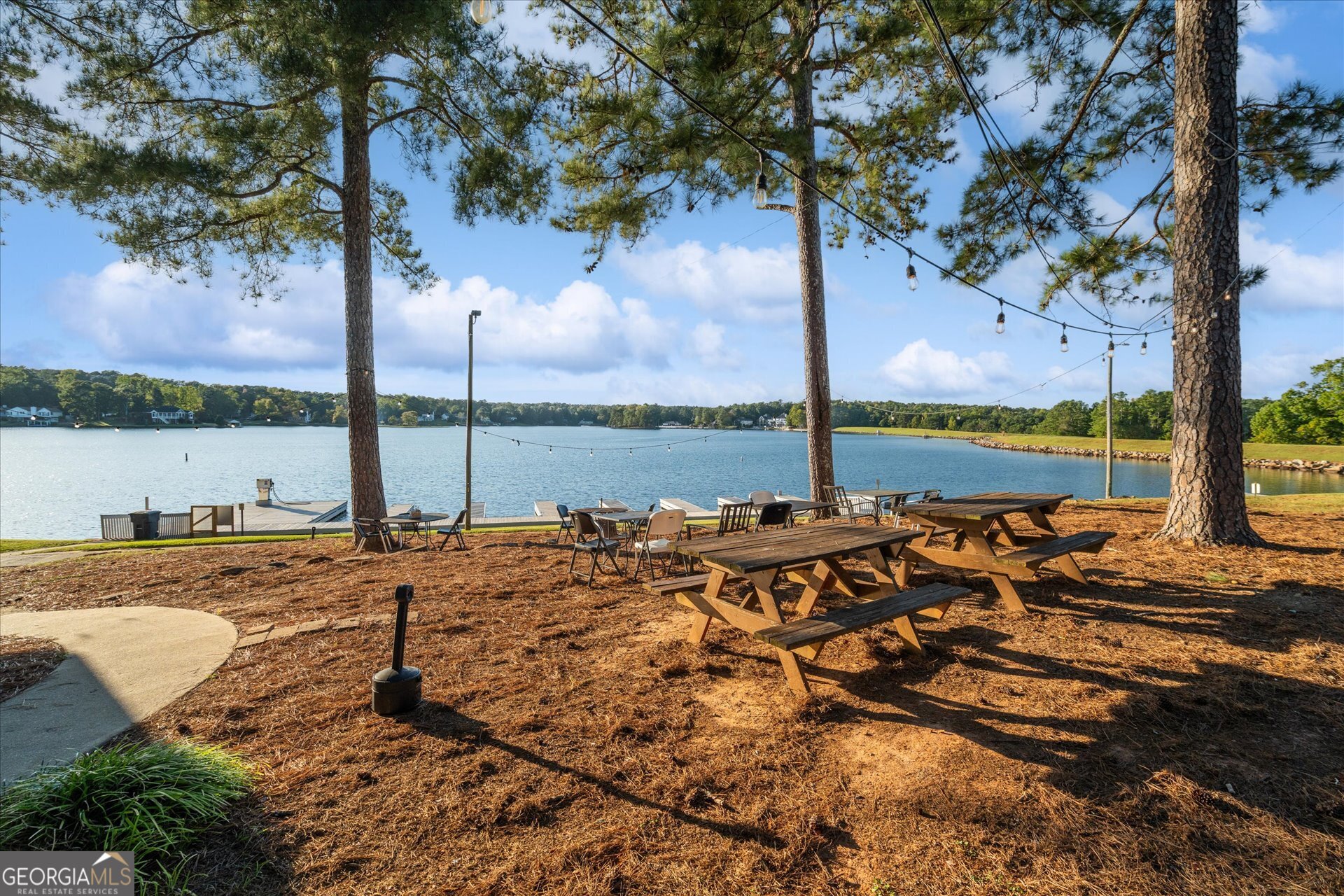 3260 Greenhill Court Villa Rica, GA 30180 - Photo 70 of 80 a view of a lake with houses in the background