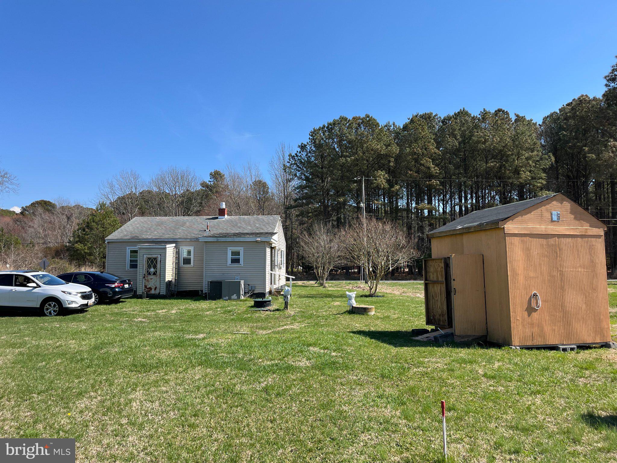 10762 Toddville Road Chance, MD 21821 - Photo 3 of 5 Rear view, with storage shed