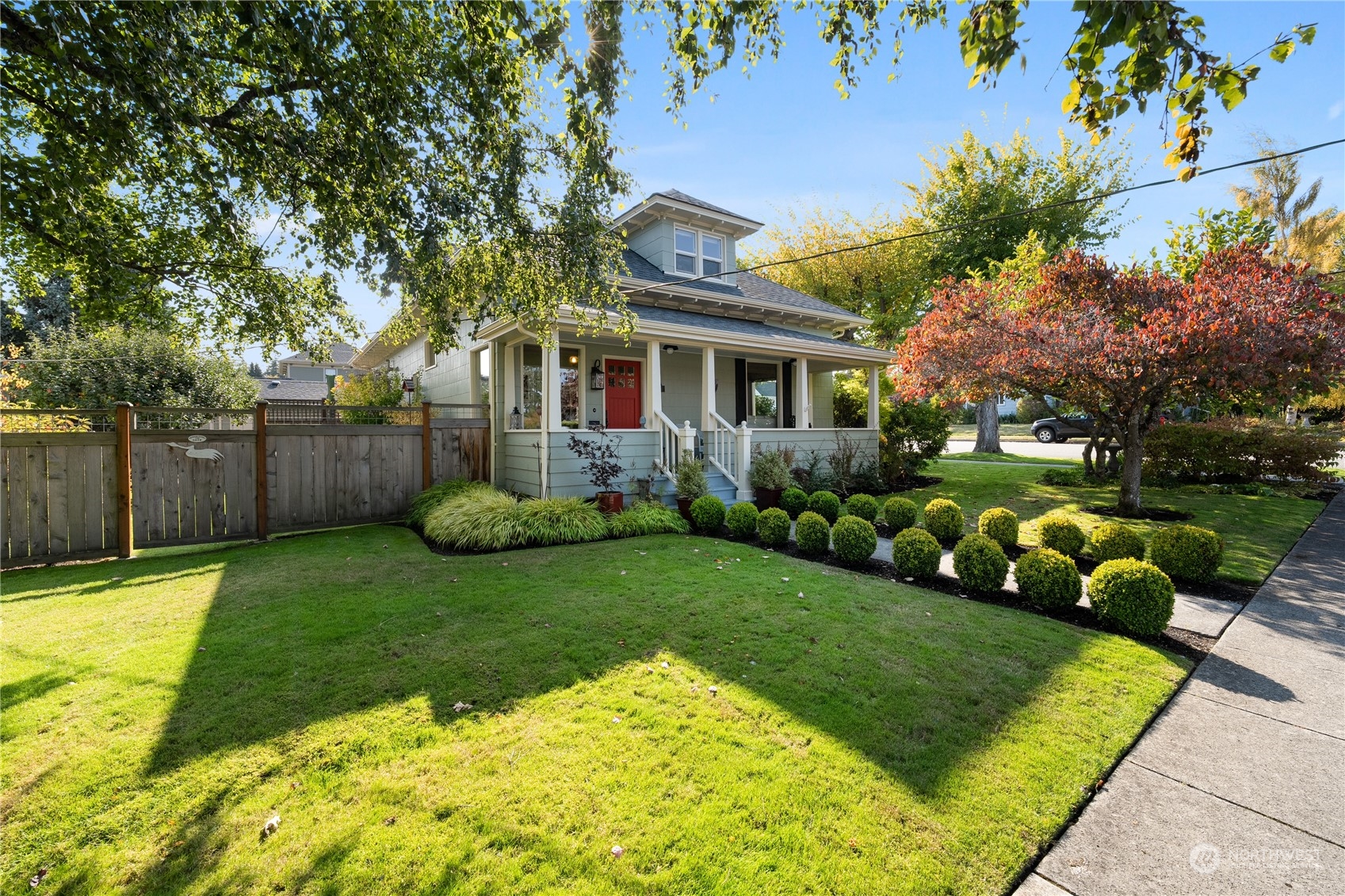 1317 9th Street Anacortes, WA 98221 - Photo 3 of 38 a view of a house with backyard and sitting area