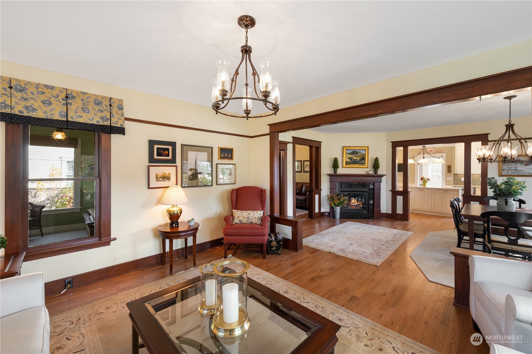 1317 9th Street Anacortes, WA 98221 - Photo 9 of 38 a living room with furniture and a window