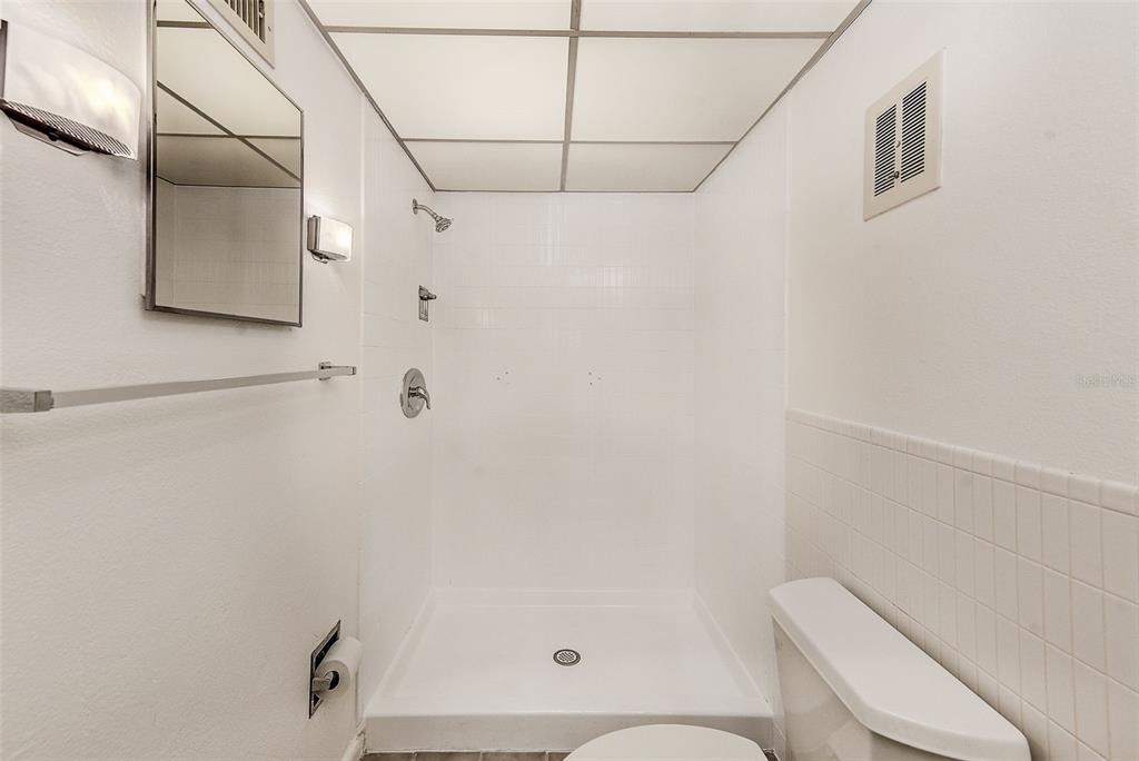 10280 Imperial Point Drive West, Unit 7 Largo, FL 33774 - Photo 48 of 51 a bathroom with a shower and toilet