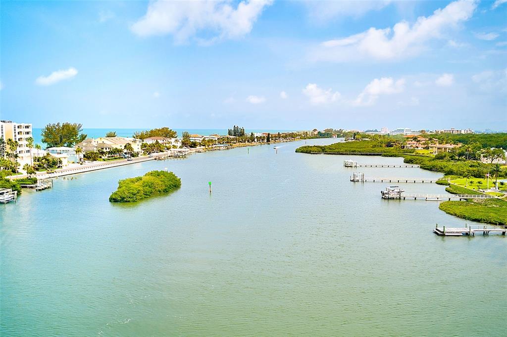 10280 Imperial Point Drive West, Unit 7 Largo, FL 33774 - Photo 10 of 51 a view of an ocean and beach