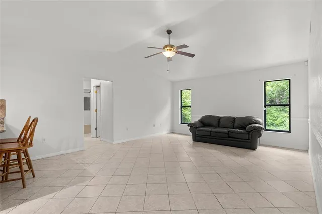 a view of a bathroom from a hallway