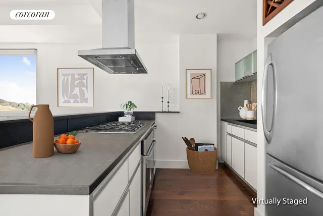 a close view of utility room