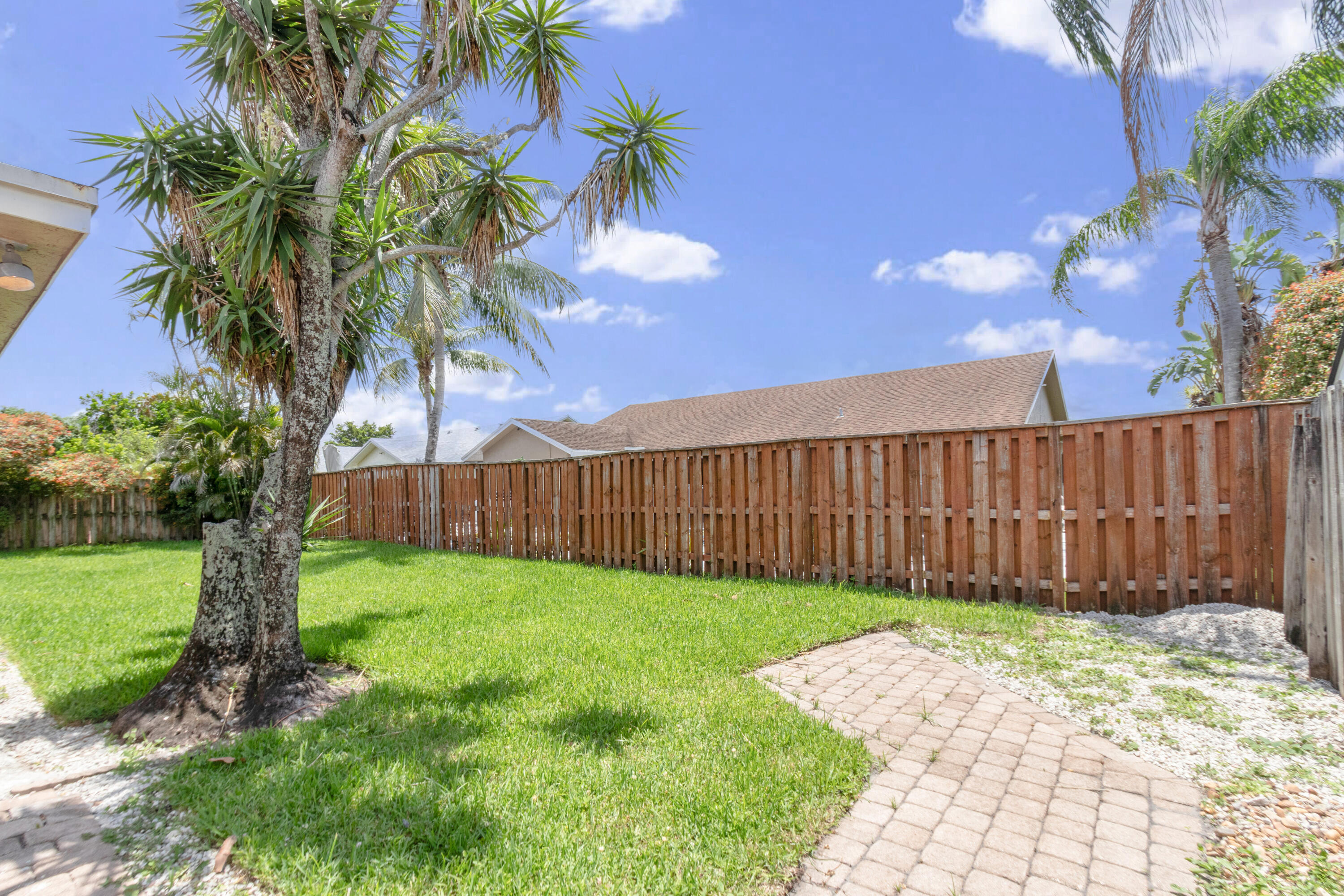 23089 Southwest 55th Avenue Boca Raton, FL 33433 - Photo 19 of 29 a view of a backyard with palm tree