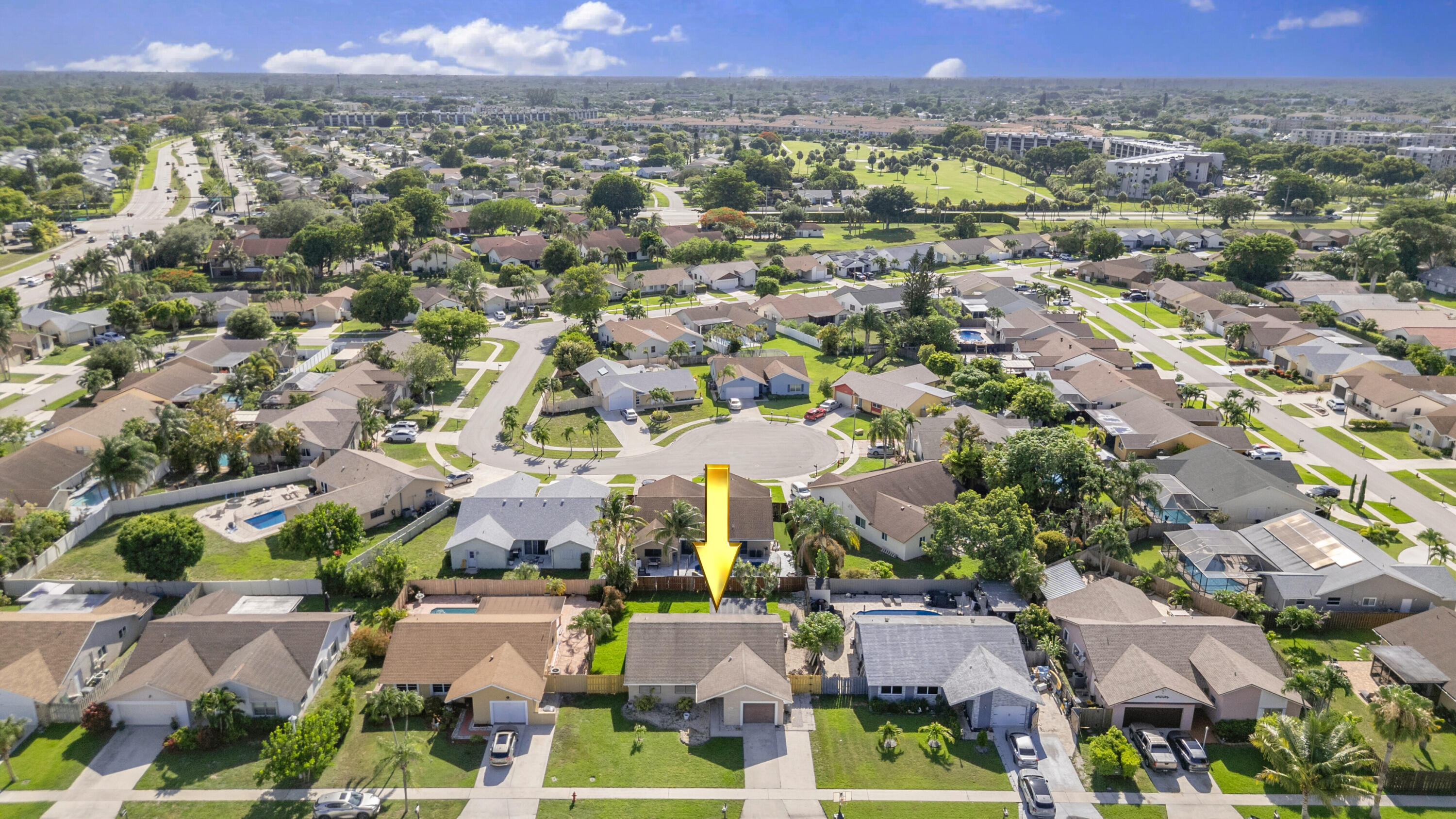 23089 Southwest 55th Avenue Boca Raton, FL 33433 - Photo 26 of 29 an aerial view of multiple house