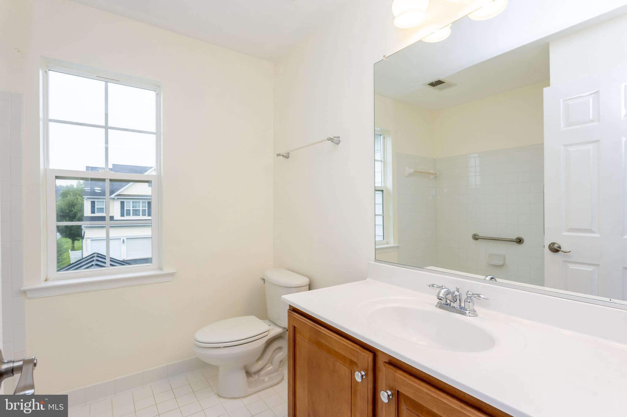 2007 Thistlewood Road Baltimore, MD 21209 - Photo 54 of 69 a bathroom with a sink a toilet and window