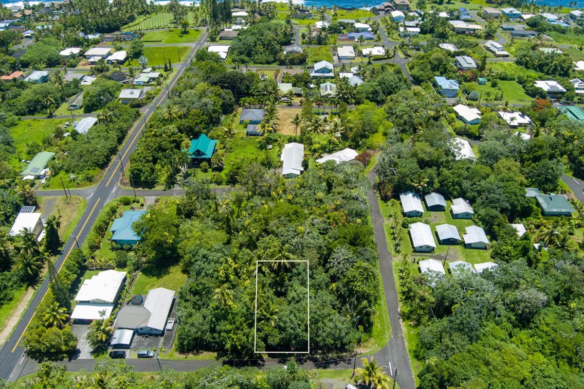 15-2761 Opihi Street Pahoa, HI 96778 - Photo 21 of 27 an aerial view of a house with a yard
