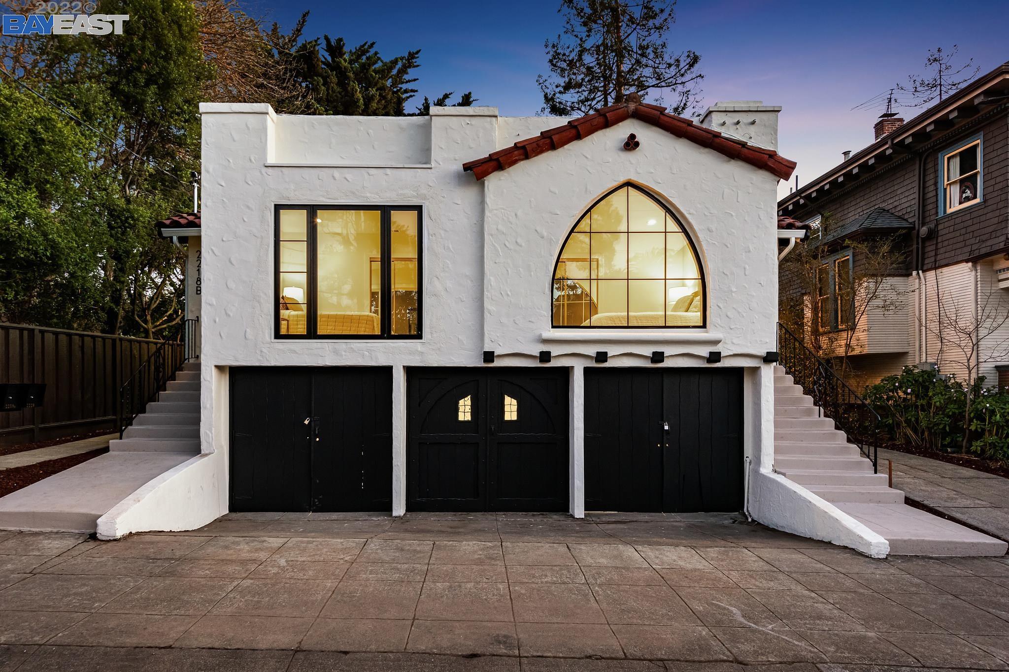 2218 Carleton Street Berkeley, CA 94704 - Photo 1 of 1 a front view of a house with a garden