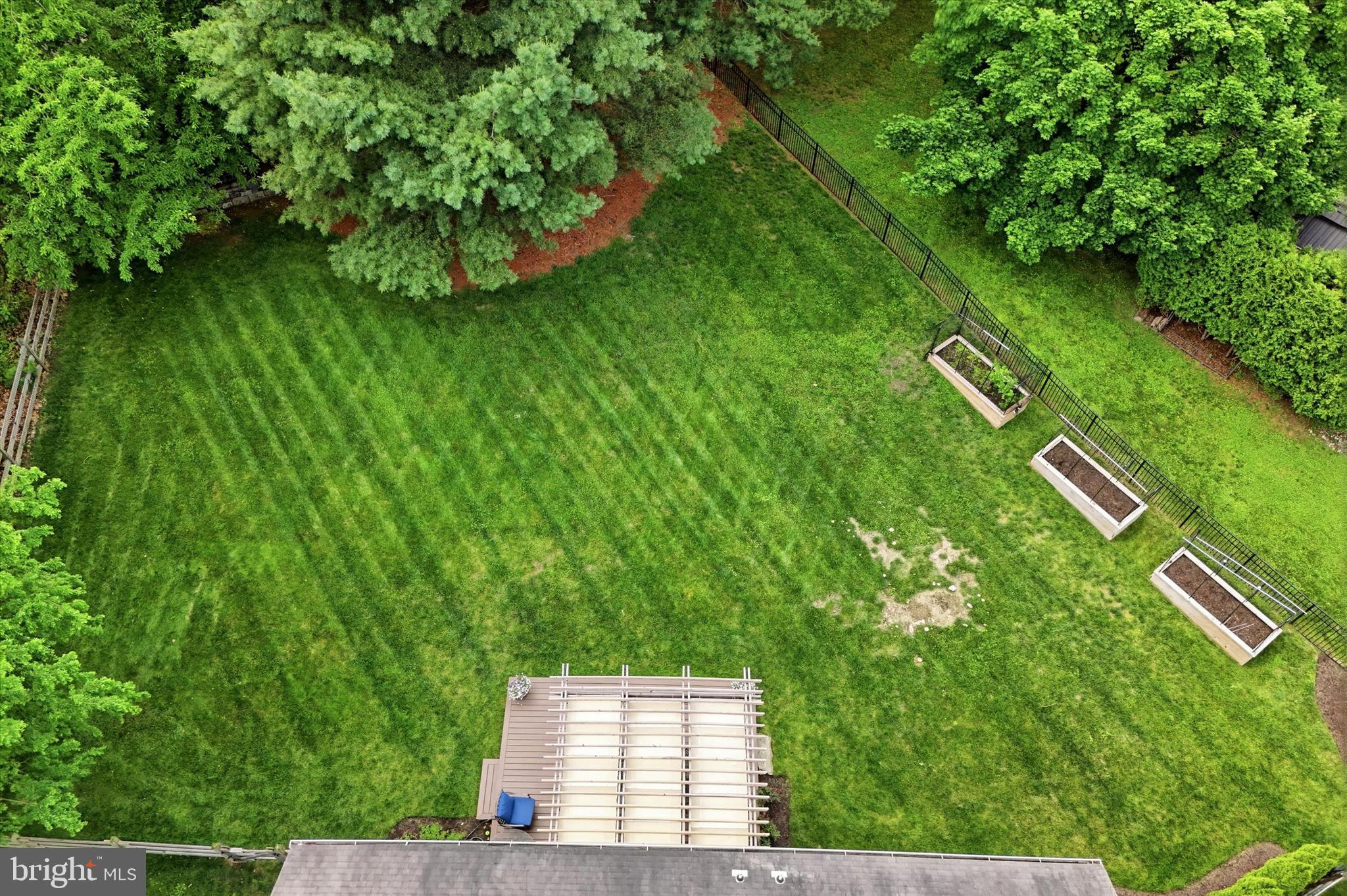 272 Crum Creek Road Media, PA 19063 - Photo 41 of 45 Overhead of The Backyard