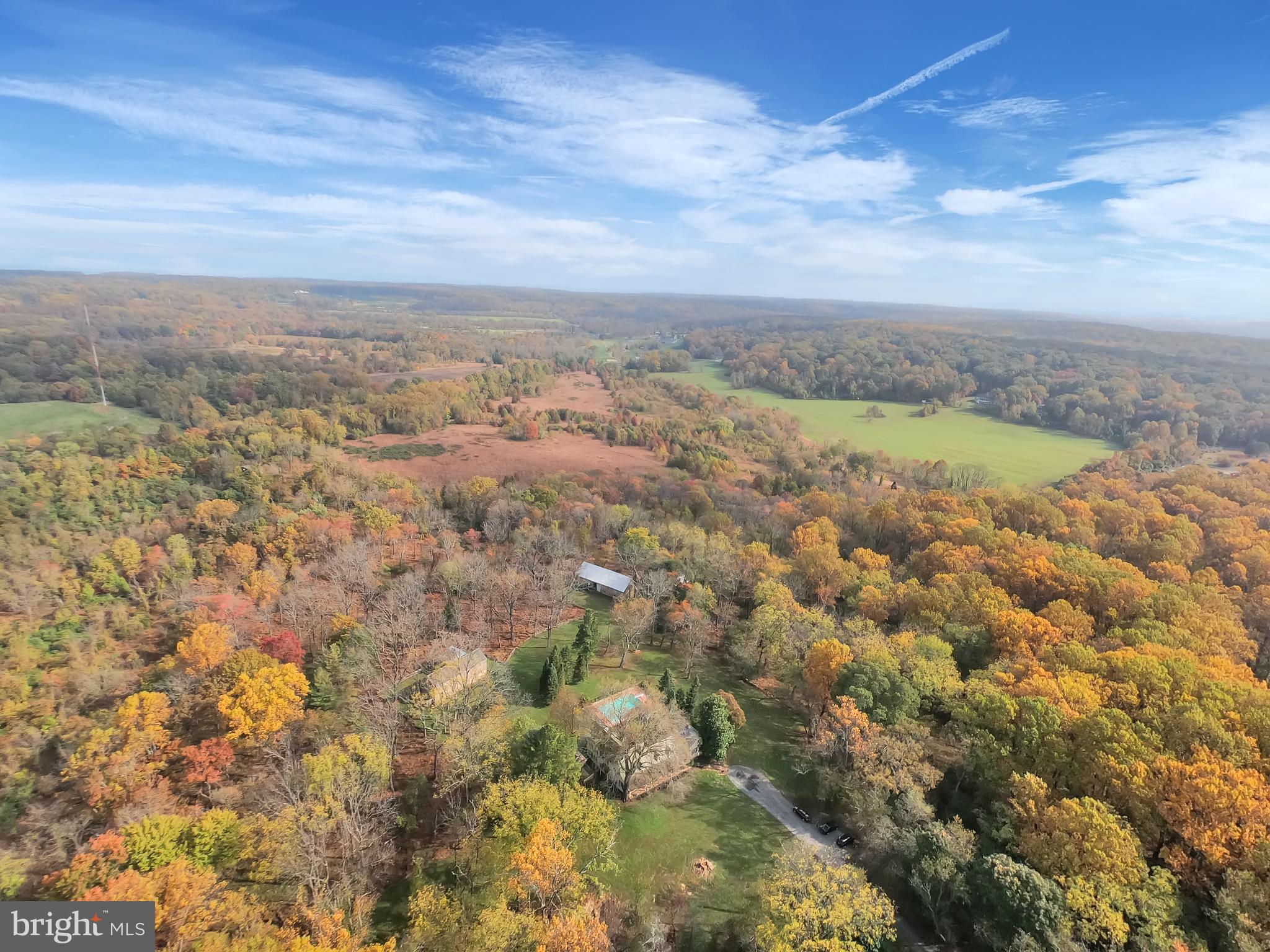 10909 Garrison Forest Road Owings Mills, MD 21117 - Photo 58 of 59 High aerial capturing surrounding protected lands