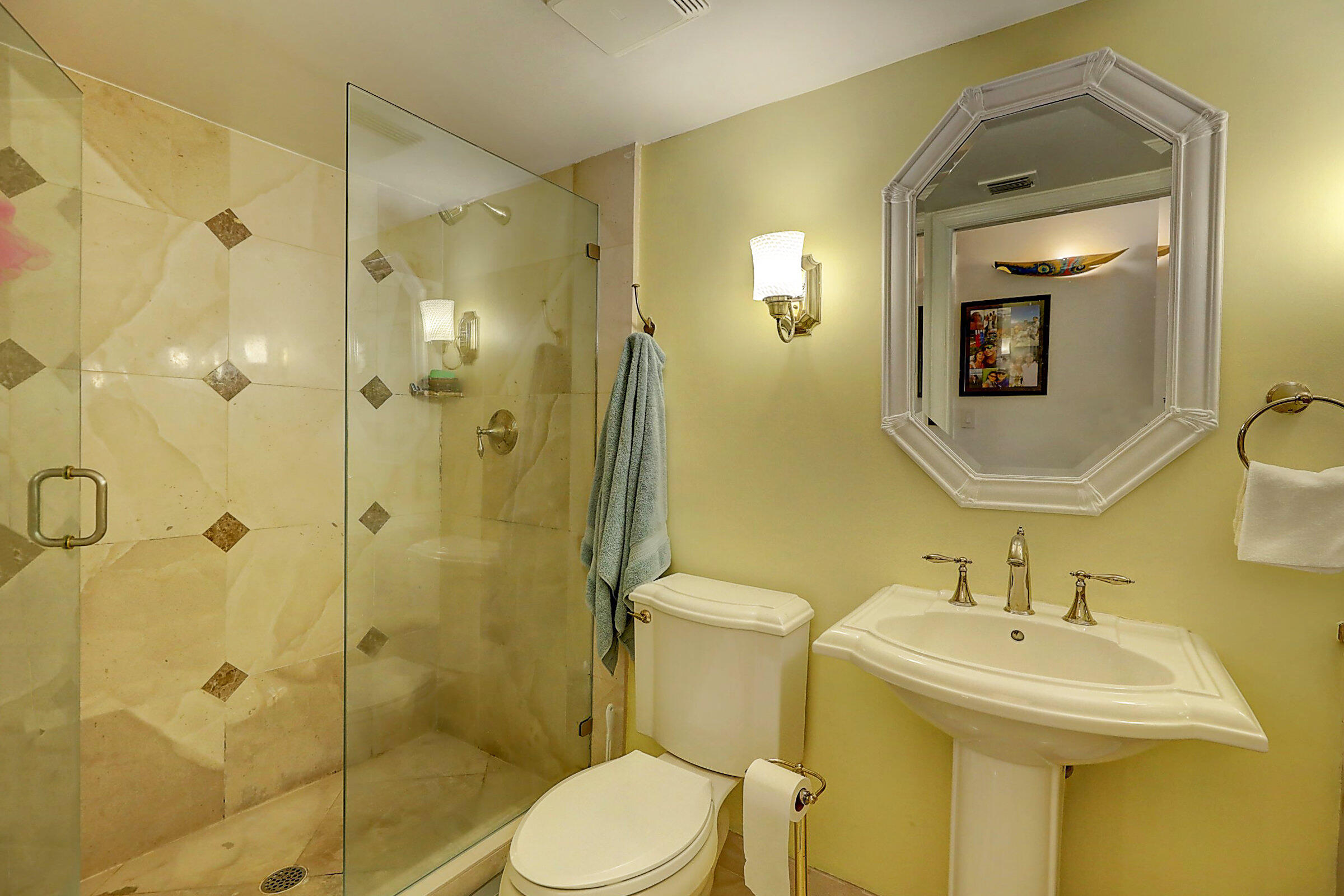 3606 South Ocean Boulevard, Unit 703 Highland Beach, FL 33487 - Photo 12 of 14 WALK IN SHOWER