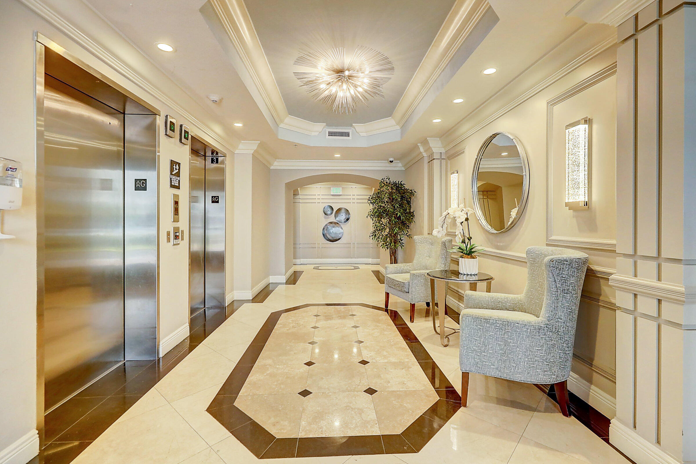 3606 South Ocean Boulevard, Unit 703 Highland Beach, FL 33487 - Photo 13 of 14 LOBBY