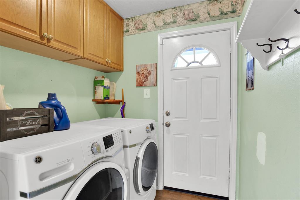 7634 Preston Road Denison, TX 75020 - Photo 7 of 34 a view of washer and dryer
