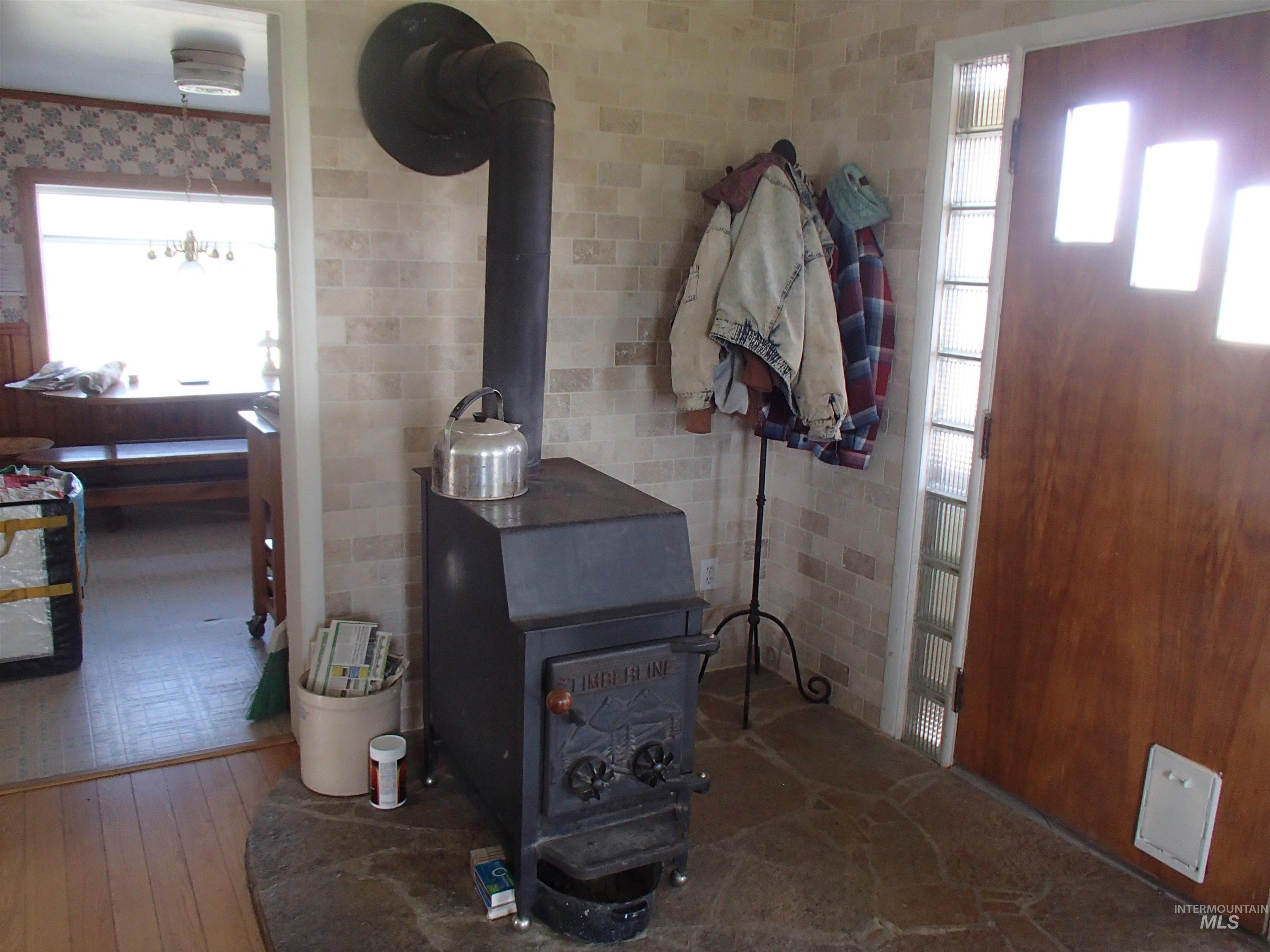 9506 Wright Road Melba, ID 83641 - Photo 8 of 37 Detailed view of a wood stove