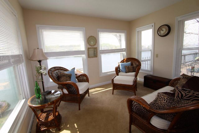 401 Highland Lake Road Union Hall, VA 24176 - Photo 14 of 37 Sunroom w/Lake Views