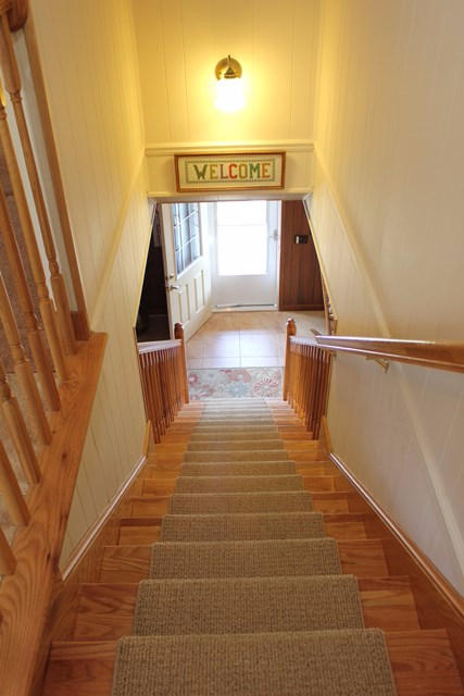 401 Highland Lake Road Union Hall, VA 24176 - Photo 21 of 37 Staircase to Lower