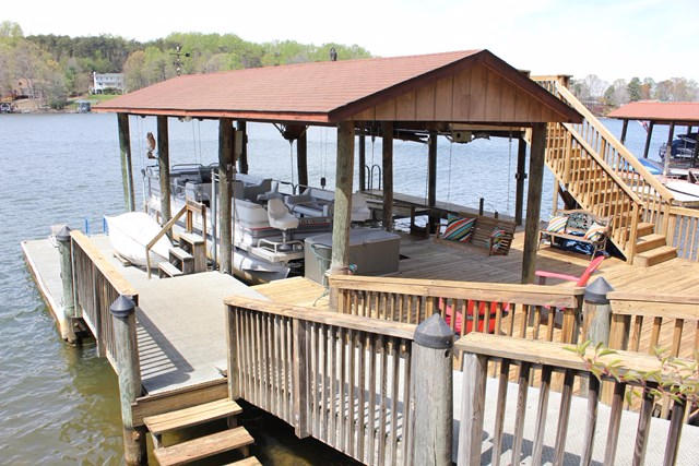 401 Highland Lake Road Union Hall, VA 24176 - Photo 28 of 37 Large 2-Slip Boat Dock