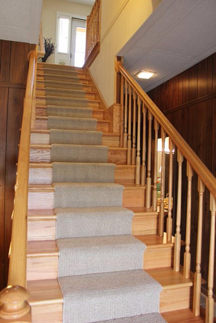 401 Highland Lake Road Union Hall, VA 24176 - Photo 31 of 37 Staircase to Lower