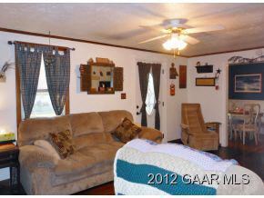 262 Augusta Farms Road Waynesboro, VA 22980 - Photo 9 of 17 a living room with furniture and a flat screen tv