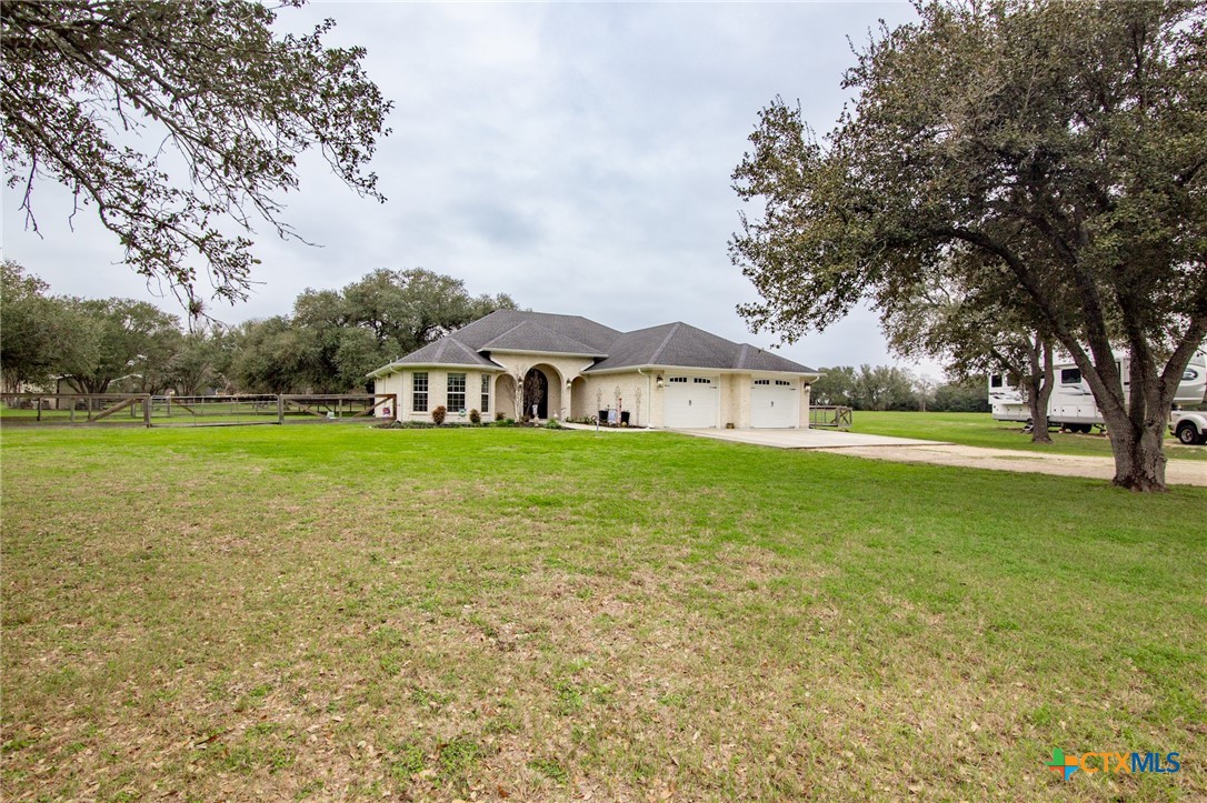 7134 Old Hwy Road Inez, TX 77968 - Photo 8 of 40 a house view with garden space