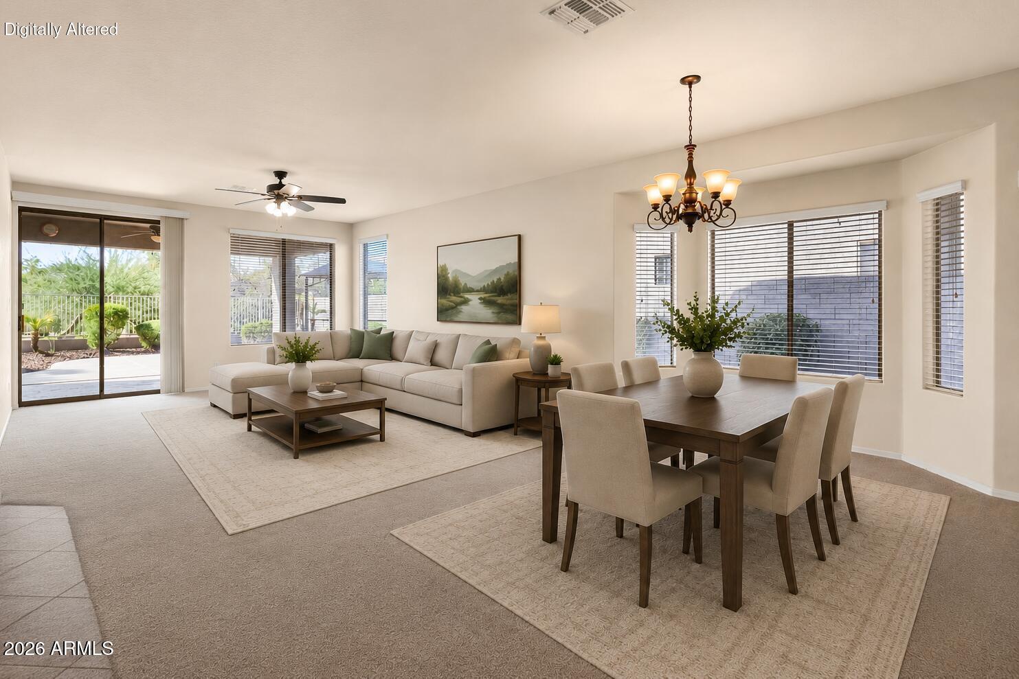 3334 East Hopkins Road Gilbert, AZ 85295 - Photo 27 of 61 DIGITALLY STAGED Great Room