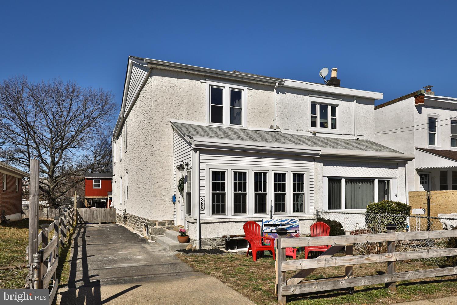 388 Ripka Street Philadelphia, PA 19128 - Photo 1 of 38 a front view of a house with sitting area