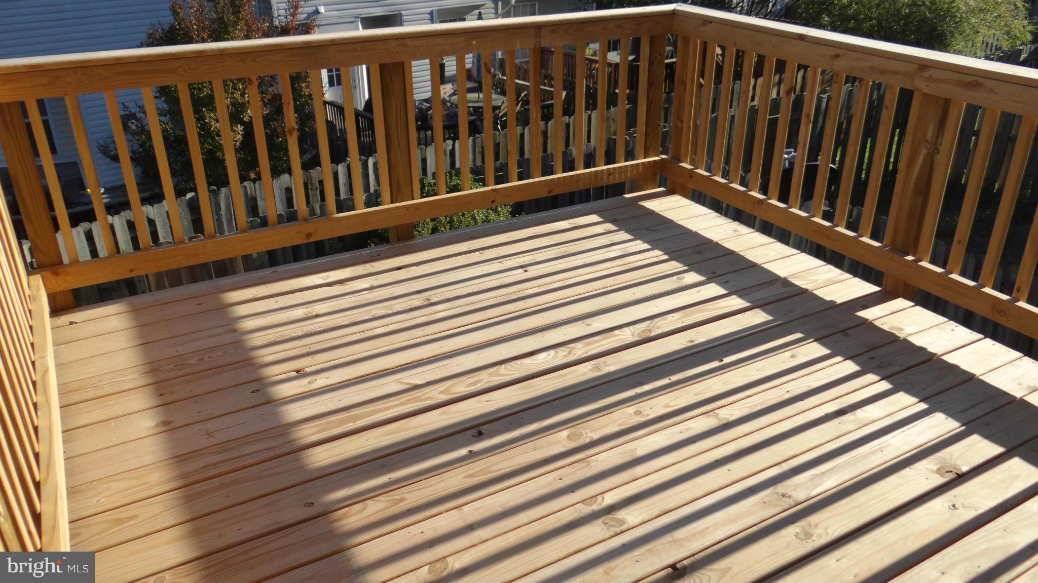 308 Rover Court Stafford, VA 22554 - Photo 9 of 14 a view of wooden balcony
