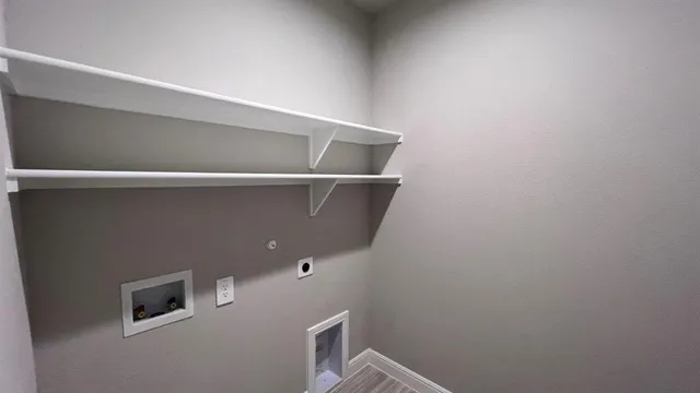 a small space with a window