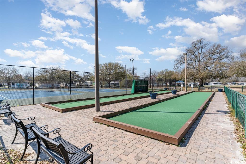 505 Sandpebble Surfside Beach, SC 29575 - Photo 22 of 27 View of community featuring a bocce ball area