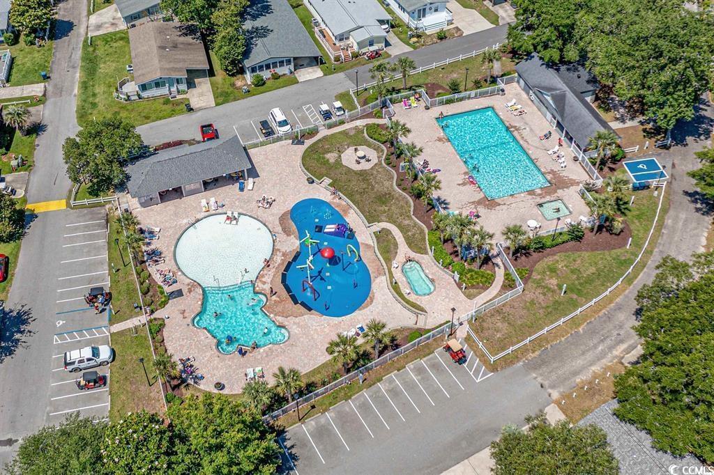 505 Sandpebble Surfside Beach, SC 29575 - Photo 27 of 27 Aerial view of a pool