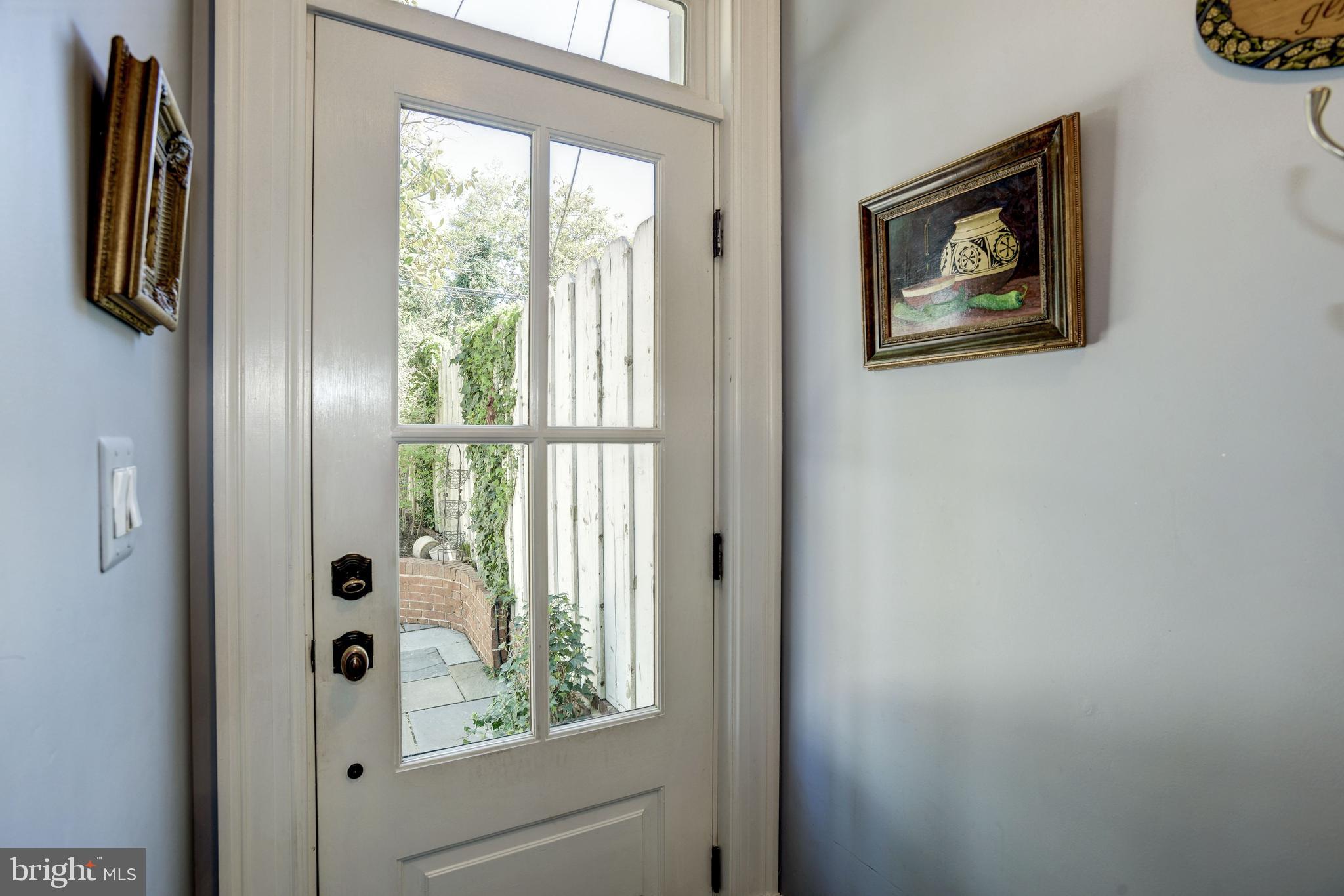 1681 32nd Street Northwest Washington, DC 20007 - Photo 24 of 51 Rear Entry