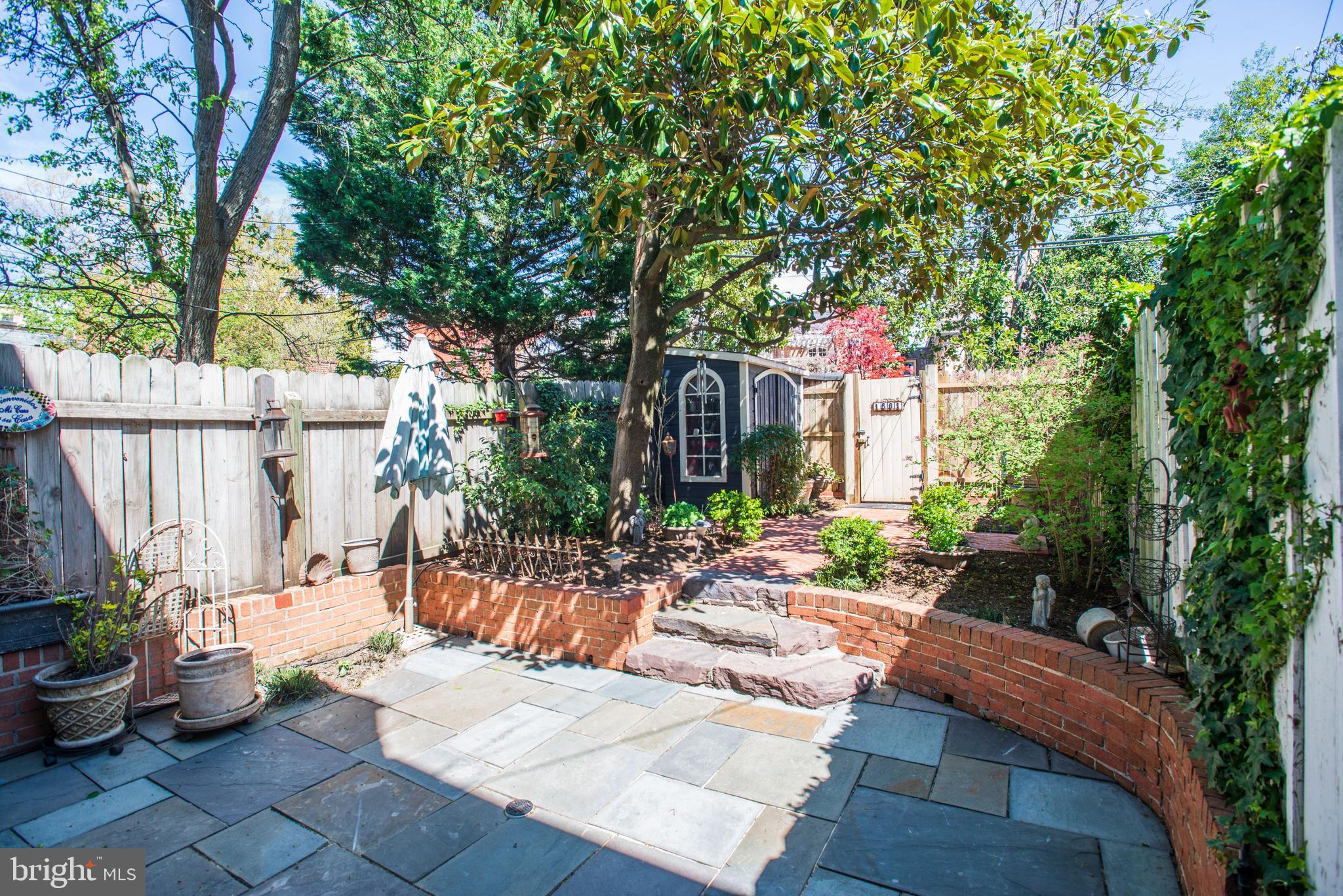 1681 32nd Street Northwest Washington, DC 20007 - Photo 44 of 51 Rear Patio